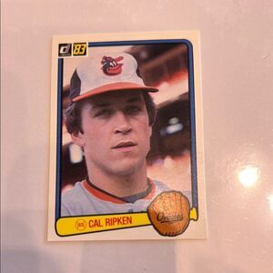 Cal Ripken Baseball Card DONRUSS 1983 mint condition